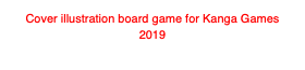 Cover illustration board game for Kanga Games 2019